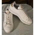 thumbnail image 1 of Adi - das Cloudfoam Low White/Gold Size 8.5, 1 of 6