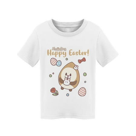 

Almondog Happy Easter! T-Shirt Toddler -Electural Designs 2 Toddler