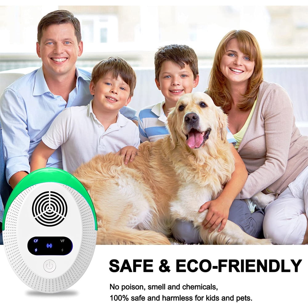 Ultrasonic Pest Repeller 6 Pack, Ultrasonic Pest Repellent, Variable frequency Pest Repeller Plug in Indoor, Pest Control for Insects, Mosquito, Mouse, Bug, Rodents