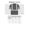 thumbnail image 2 of Buffalo Outdoors® Workwear Navy Short Sleeve Safety T-Shirt, 2 of 2