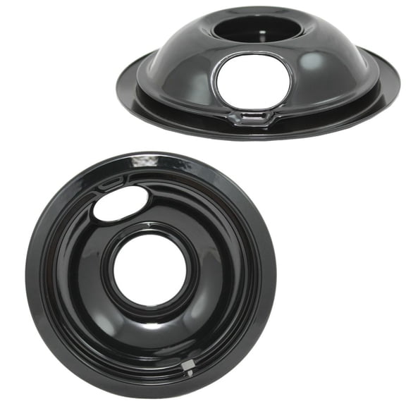 ForeverPRO W10290353 6 Inch Drip Pan for Whirlpool Range 93169204b Y04100392 74004068 0300728