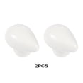 thumbnail image 4 of VONKY 2pcs Smooth Lines Cartoon Cabinets Ceramic Handles Sturdy And Stable Not Easy Water droplets white, 4 of 6