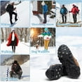 thumbnail image 7 of Non Slip Gripper Spikes 2026 New 5-Claw Silicone Ice Traction Cleats, Universal Anti-Slip Snow Grips for Hiking Walking Climbing Fishing Shoes, 7 of 7
