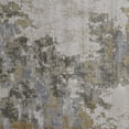 thumbnail image 4 of 7' X 10' Ivory Gold And Gray Abstract Stain Resistant Area Rug, 4 of 9