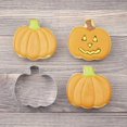 thumbnail image 4 of Cortador de galletas de calabaza de Halloween Meskcv paquete de 5, 4 of 5