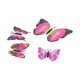 thumbnail image 1 of Arte De Pared, Adhesivo De Pared Rojo Desmontable Para Dormitorio Cergrey Butterfly Decal, 1 of 8