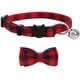 thumbnail image 5 of Collares para Gatos, Collar con Campana y Pajarita con Hebilla de Seguridad, Collares Ajustables para Gatitos y Gatos, Collar Antiestrangulamiento para Gatos 3PCS, 5 of 8
