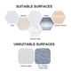 thumbnail image 5 of Advancent 4 Uds. Gancho doble multifuncional para ropa, bolso, ganchos colgantes, colgador de alta resistencia, organizador, dormitorio, cocina, Accesorios de baño Blanco, 5 of 6