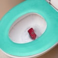 thumbnail image 2 of Niceauty Universal Elastic Thick Toilet Seat Cover EVA Toilet Seat Cover 1Set Breathable, 2 of 6