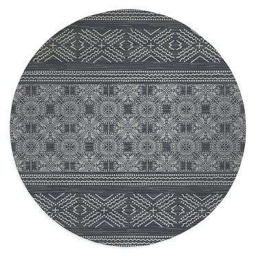 Dawson Grey Indoor Floor Mat by Kavka Designs