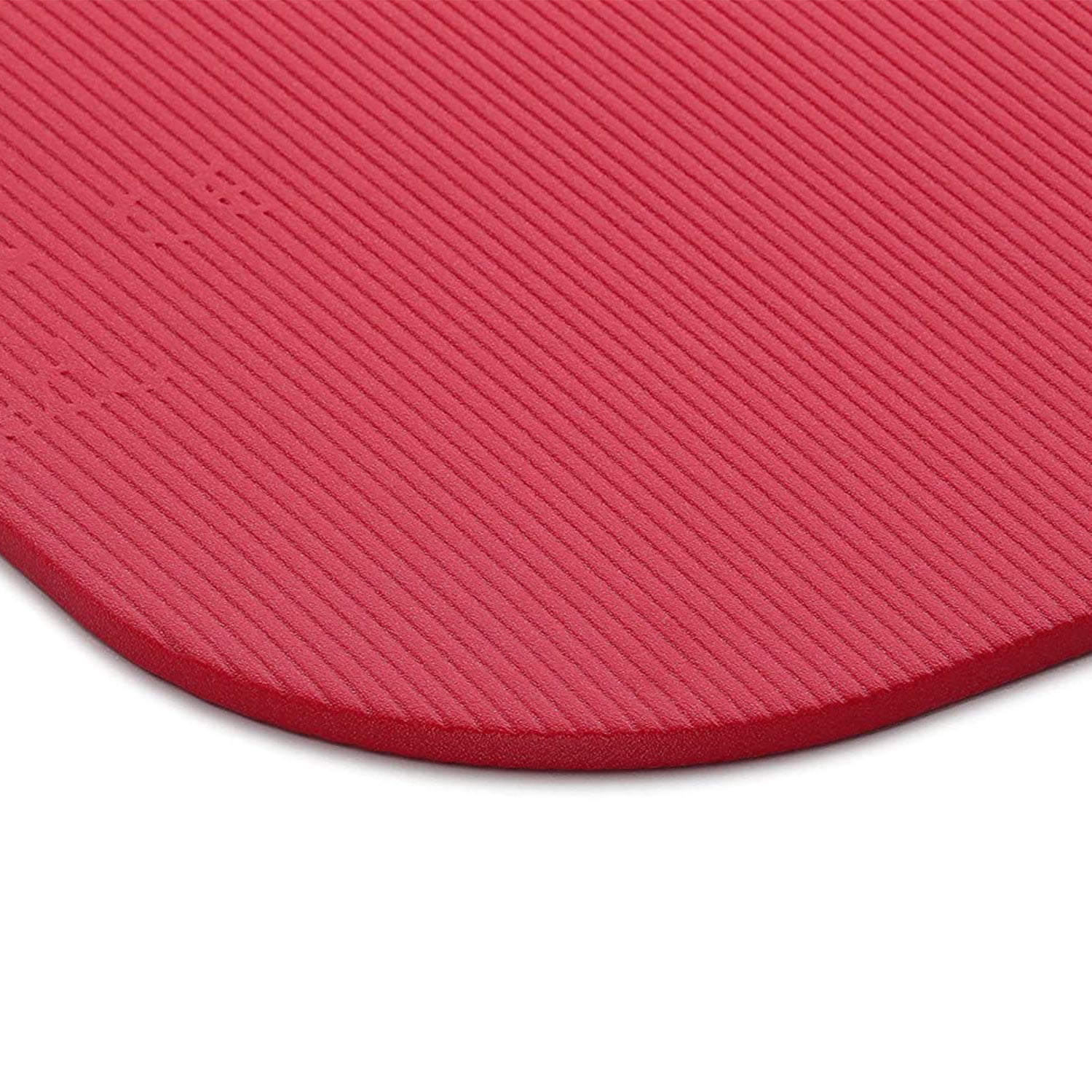 AIREX Coronella 185 Workout Exercise Foam Floor Yoga Mat Pad for Gym, Red