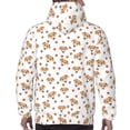 thumbnail image 7 of Honeii Labrador Retriever Dog Pattern Mens Hoodies Men's Loose Sleeve Sweatshirt,Pullover Hooded Sweatshirt for Men,Essentials Hoodie-3X-Large, 7 of 7