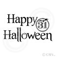 thumbnail image 6 of Happy Halloween with Bat Circle October 31 Vinyl Lettering Wall Decal Sticker Halloween Bats Stickers Tombstone Decals - Size: 16.5"H x 30"L - Color: Black, 6 of 6