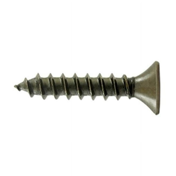 Deltana SCWS1010U5 1 in. Wood Screw No. 10- Antique Brass - Steel