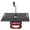 Black, variant on Rupoun Router Lift Manual Lifting System Kit, Heavy Duty Aluminum Alloy Router Table Insert Base Plate for Woodworking Engraving Trimming, Fits Table Saws & CNC Metalworking, Black Color, 11.81 in