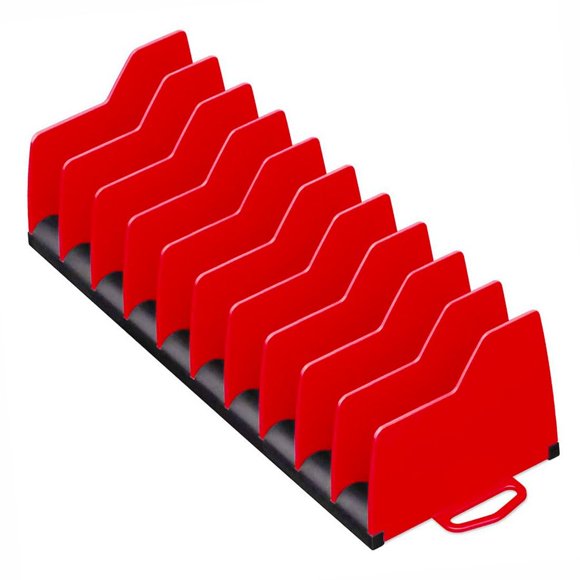 Organisateur de Pinces, Support de Rangement d'Outils à 10 Emplacements Robuste pour Mécaniciens, Électriciens et Bricolage – Support de Pinces en Plastique Durable, Fabriqué aux États-Unis par MLTOOLS / P8248 x 1