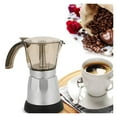 Espresso Italian Mocha Maker Coffee Percolators Electric Moka Pot ,Easy