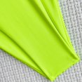 thumbnail image 4 of 2Pcs Women Triangle-Bikini-String Swimwear Cheeky Thong Swimsuit Cut Out-Bikini Set Drawstring Beach-Bikini Costume fluorescent green M, 4 of 4
