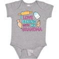 thumbnail image 3 of Inktastic I Love Baking with My Grandma Girls Baby Bodysuit, 3 of 5