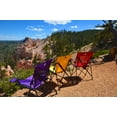 thumbnail image 5 of Kijaro Maldives Blue Dual Lock Adult Portable Camping Chair, 5 of 8