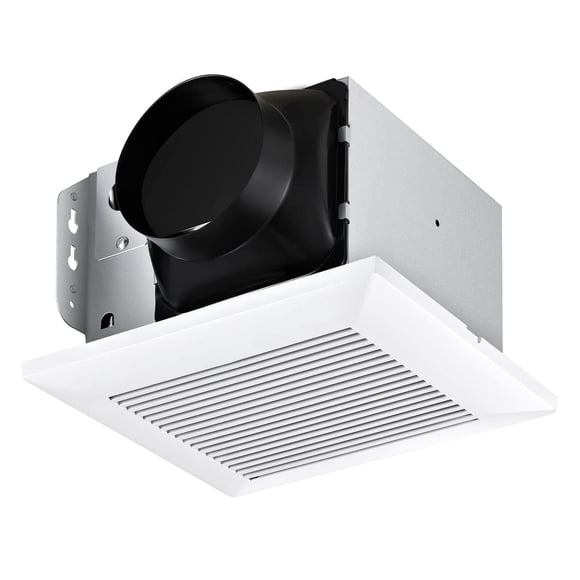 Extractor de baño JOEAONZ 110 CFM, muy silencioso, 100 mm
