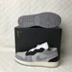 thumbnail image 4 of Ni - ke Ni - ke Air Jordan 1 Low SE Craft (GS) Shoes Youth Kid’s SZ 7Y Gray FD9088-002, 4 of 5