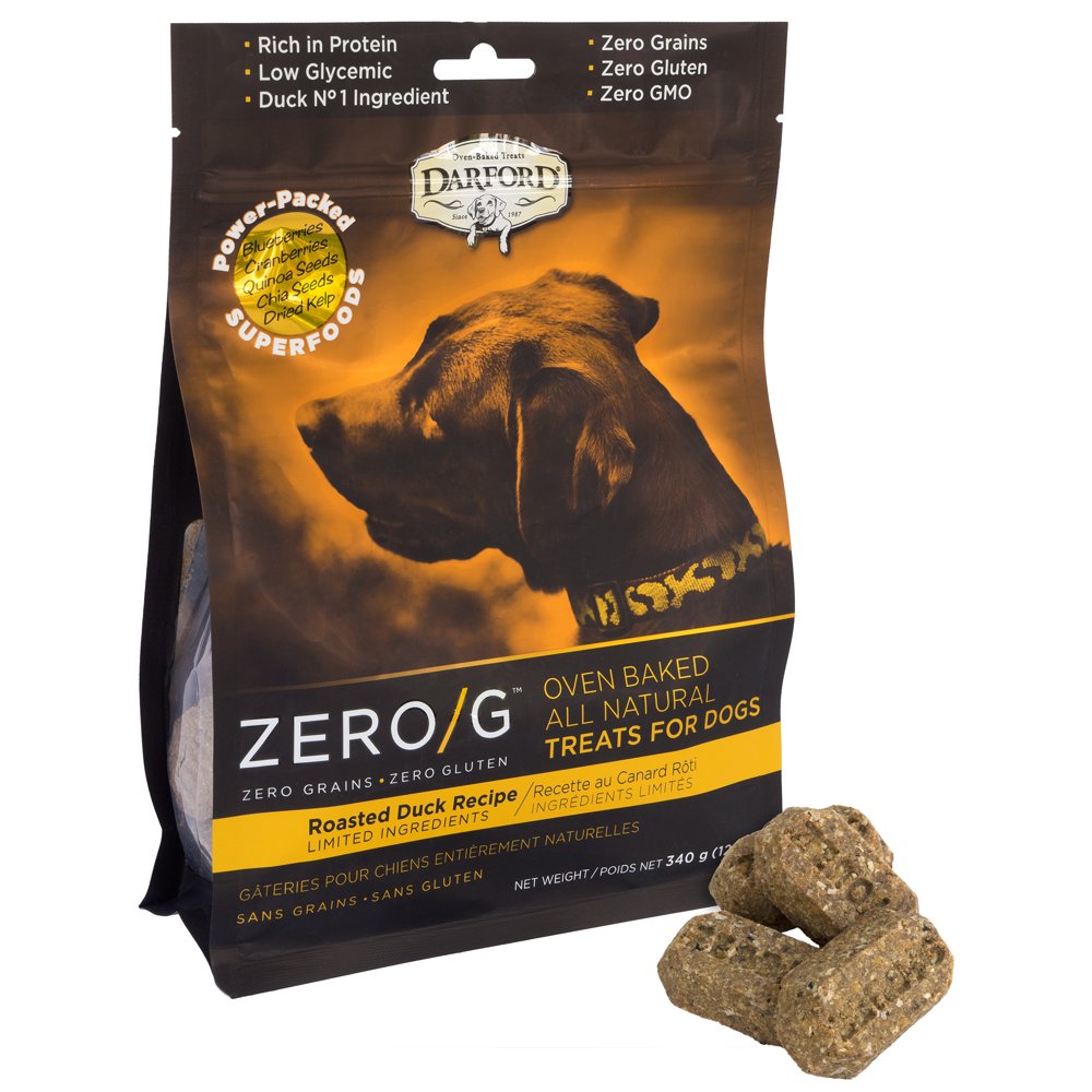 Darford Zero/G OvenBaked Dog Treats, Roasted Duck, 12 oz. Walmart
