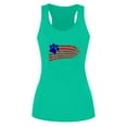 thumbnail image 5 of AnuirheiH American Flag Crop Tank Tops for Women 4th of July Clothes Sleeveless Patriotic Shirts Women Sunflower Printing Round-Neck Sleeveless Shirt Casual Tank Tunic Tops Blouse, 5 of 5