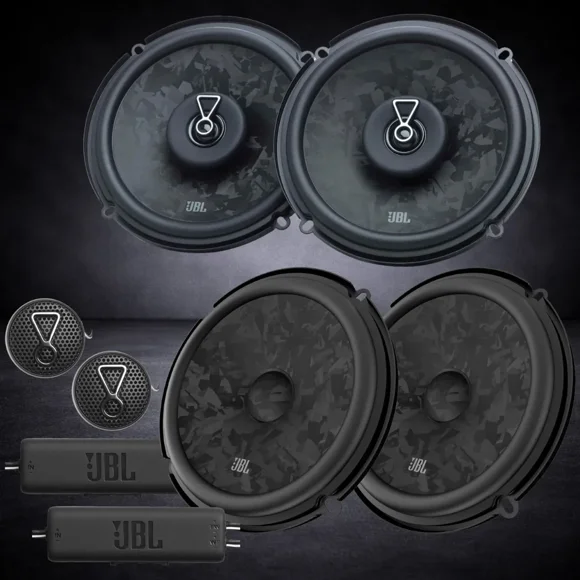 Kit Set De Medios 6.5 + Bocinas 6.5 Pulgadas Jbl Stage3 Gen2