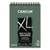 Canson Xl Recycled Spiral Drawing Paper Pad 9"x12"-60 Sheets