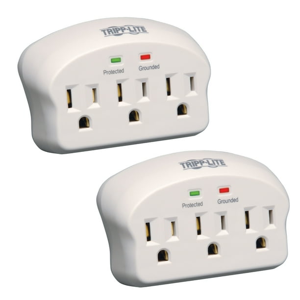 Tripp Lite 2 Pack, SK30 Direct PlugIn 3Outlet Surge Protector