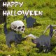 thumbnail image 1 of Xihbxyly Letreros de Halloween para Patio, 4 Diseños Únicos de Gatos Negros, Plástico Resistente a La Intemperie, Fácil Instalación En El Suelo, Decoración para Jardín, Fiesta de Halloween Al Aire Li, 1 of 2