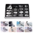 thumbnail image 3 of 16pcs Sewing Machine Presser Foot Set Sewing Machine Hem Foot Spare Parts Accessories for Brother Singer, 3 of 9