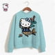 thumbnail image 1 of Sudadera con capucha de Hello Kitty para Mujer, ropa de calle de manga larga, suéter con capucha Harajuku, Sudadera de dibujos animados, moda de otoño e invierno, 1 of 4