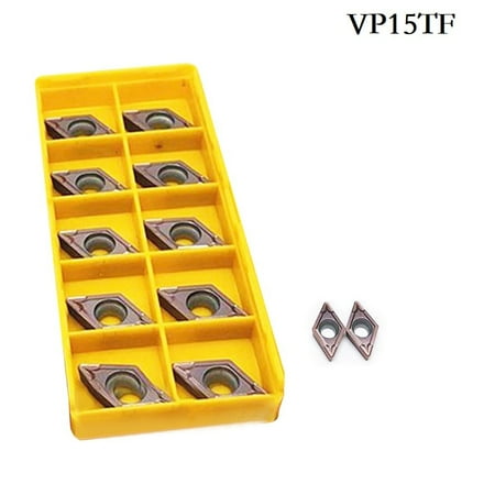 

Fule 10pcs DCMT11T308-MP CNC lathe insert cutting tool carbide turning blade