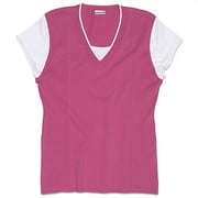No Boundaries - Juniors' Plus Vest 2-Fer Top