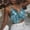 Blue 2, variant on Women’s Tanks Elegant Beaded Tassel Sleeveless Crop Top for Clubwear Backless Design Strapless Beadwork Tank Top for Women Gold 2 M
