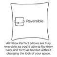 thumbnail image 4 of Pillow Perfect 560021 Perfect Marais Rectangular Throw Pillow,Blue, 4 of 4