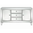 thumbnail image 2 of Leticia 3-drawer Accent Cabinet Silver, 2 of 7