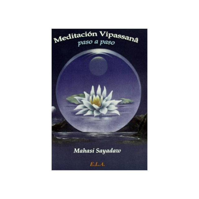 MEDITACIÓN VIPASSANA PASO A PASO EDICIONES LIBRERIA ARGENTINA Blanco
