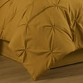 thumbnail image 6 of Chezmoi Collection 10-Piece Bed in a Bag Comforter Set, Pintuck Design, All Season Soft Microfiber Bedding with Sheets, Pillow Shams & Decorative Pillow, Mustard Yellow, Full, 6 of 9