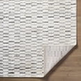 thumbnail image 4 of BoutiqueRugs Reece Contemporary Area Rug - Cream, Light Slate, White - 4'3" x 5'11", 4 of 8