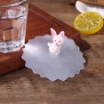 thumbnail image 6 of husxh Economic Silicone Cup Cover Reusable Heat Resistant Leakproof Cups Lid Sealed Cap for Home Accessories Parts Kits, 6 of 9