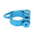 thumbnail image 1 of Abrazadera Para Tija De Sillín De Bicicleta, Abrazadera Para Tubo De Sillín De Extracción Rápida, Resistente A La Corrosión, Portátil Para Ciclismo ZAQW Azul, 1 of 8
