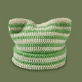 thumbnail image 3 of Qarigey Manténgase a la moda y cálido gorro tejido con orejas de gato para invierno, gorro tejido con orejas de gato, gorros tejidos Sombreros café marrón, 3 of 6