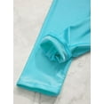 thumbnail image 6 of Yeahdor Kids Girls Boys Swimming Pants UPF50 Beach Swimwear Bottoms Rash Guard Swim Leggings Light Blue 14, 6 of 7