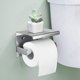 thumbnail image 3 of 2X Soporte de Papel Higiénico de Acero Inoxidable SUS 304 con Estante de Teléfono, 3 of 6