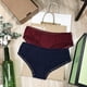 Charmo Sous-vêtements pour Femmes Culotte en Coton Slip Hipster Solide 4 Packs – image 5 sur 7