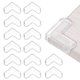 thumbnail image 1 of Protectores de Esquina Uxcell 16Pcs Protectores de Esquina para Mesa, Guardas de Esquina de Muebles y Bumpers de Bordes (en forma de L, Transparente), 1 of 6