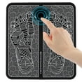 thumbnail image 1 of POINTERTECK Foot Massager Mat Electric Foot Massager Pad EMS Feet Massage Machine Portable Vibrating Foot Relax Mats with 8 Massage Modes and 19 Intensity Levels for Home and Office Use, 1 of 6